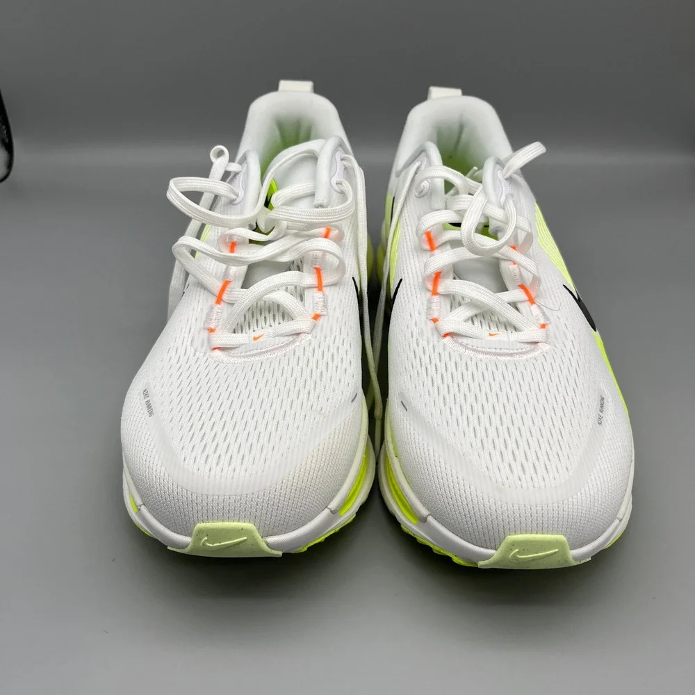 Nike Vomero 18 Mens 10.5 Performance Running Shoes White Volt ZoomX ReactX